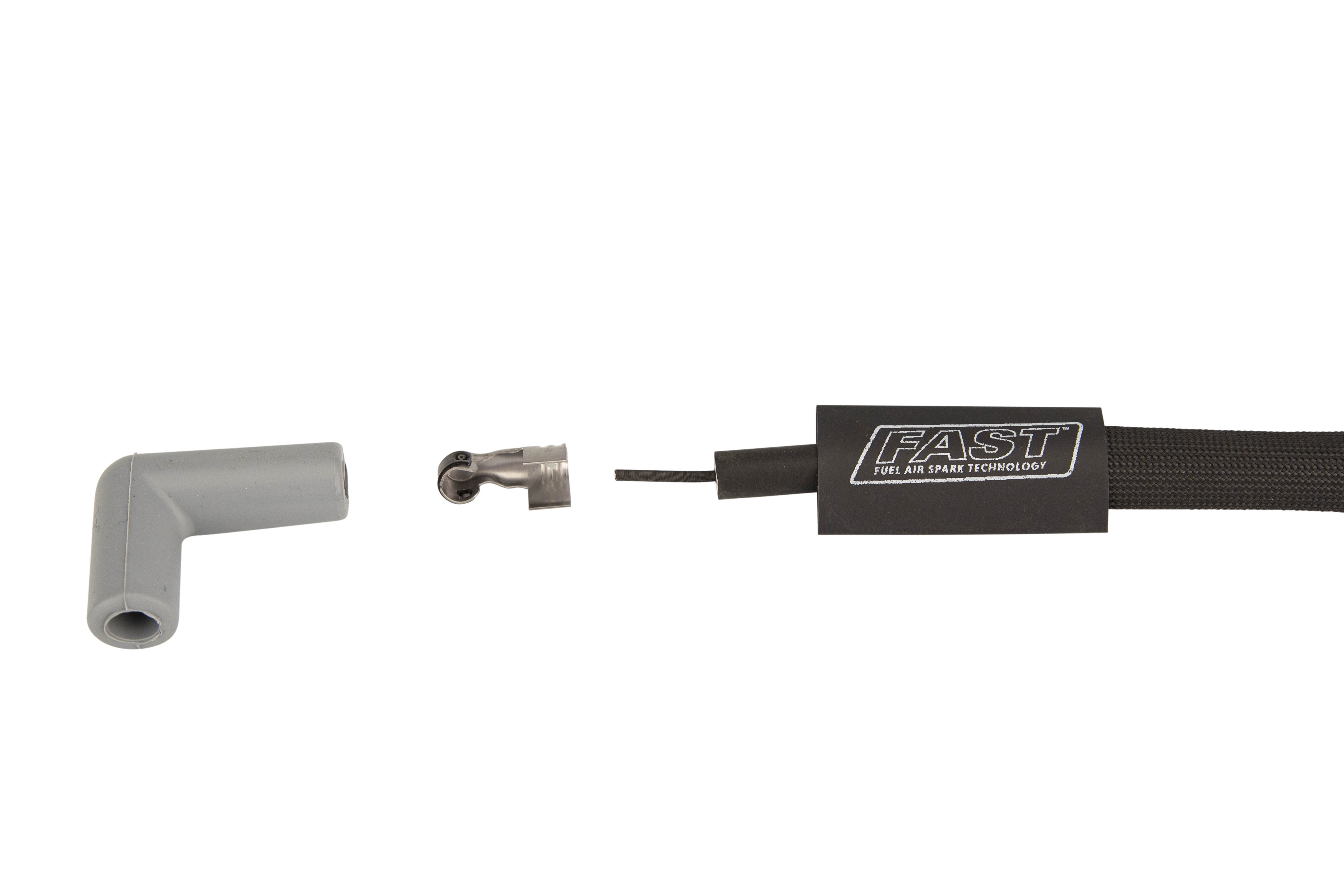 FAST 295-2422 FireWire 90 Degree Cut-To-Fit Wireset For LS Coils W/ Heat Sleeve